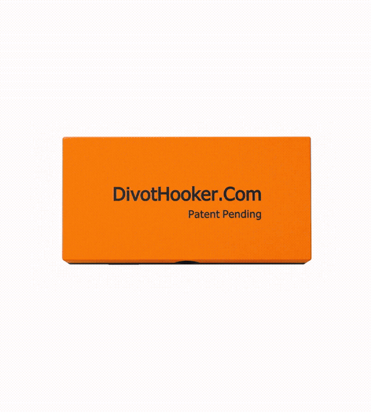 Animated orange DivotHooker magnetic fly box opening and closing